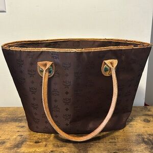 MCM Brown Tote Bag